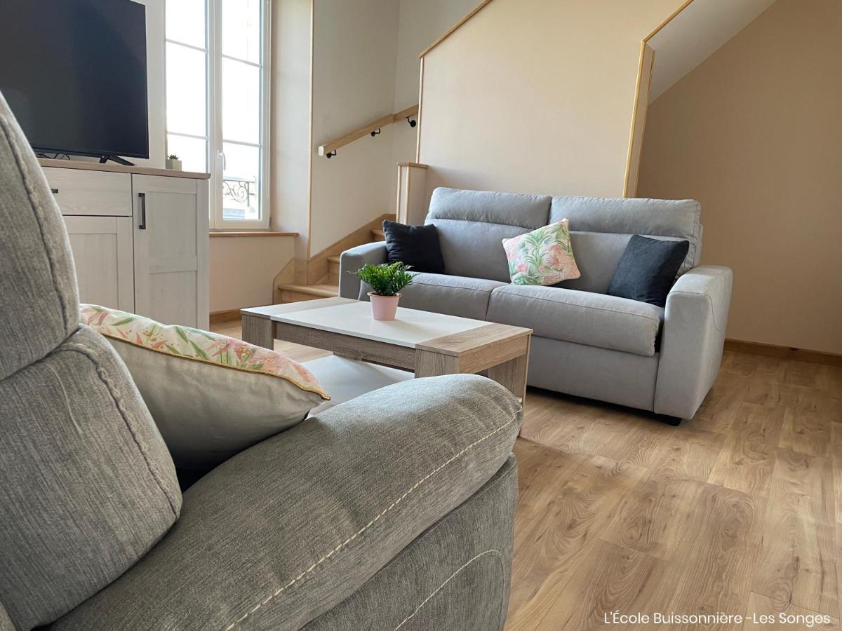 L'Ecole Buissonniere Apartamento Saint-Vigor-le-Grand Exterior foto